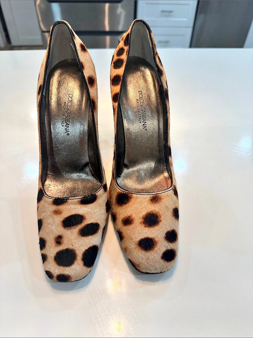 Dolce & Gabbana Leopard Print High Heels EU 38👠👌